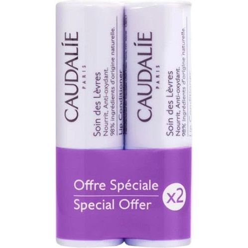 Caudalie Set Vinotherapist Подхранващ балсам за устни 2 x 4.5 гр