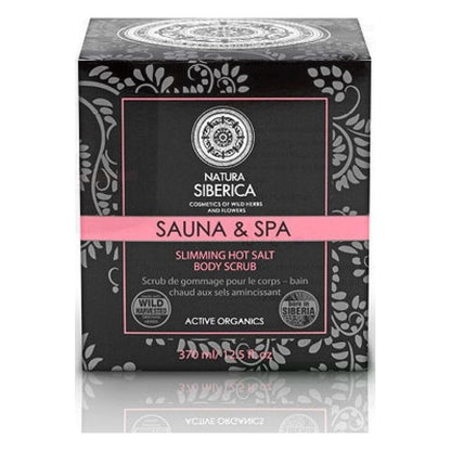 Natura Siberica Sauna Spa Hot Salt Slimming Scrub 370ml