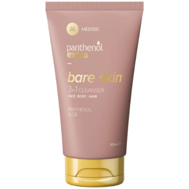 Panthenol Extra Bare Skin 3 in 1 Cleanser Face,Body & Hair 200ml