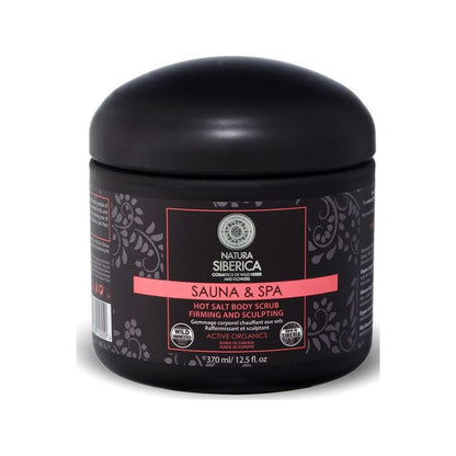 Natura Siberica Sauna & Spa Scrub για Αδυνάτισμα και την Κυτταρίτιδα Σώματος Hot Salt 370ml