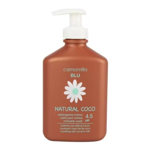 Camomilla Blu Natural Coco Intimate Wash Ph 4.5 Cleansing Liquid for the Sensitive Area 300ml