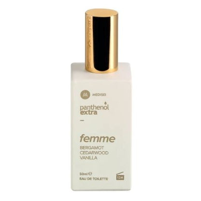 Panthenol Extra Femme Eau de Toilette Bergamot Cedarwood Vanilla Γυναικείο Άρωμα 50ml