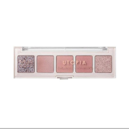 MUA 5 SHADE EYESHADOW PALETTE - UTOPIA