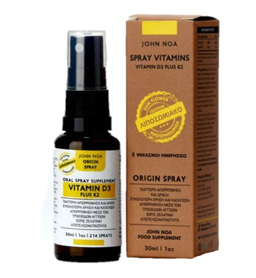 John Noa Origin Spray Vitamin D3 & K2 30ml