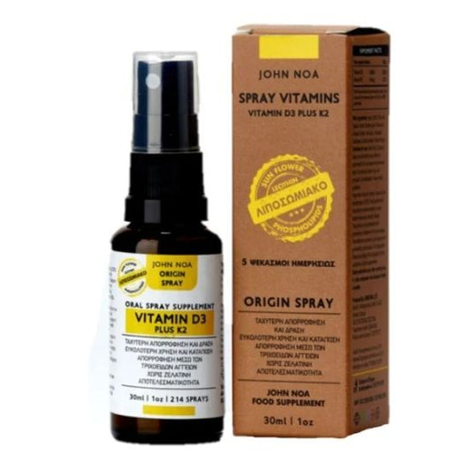 John Noa Origin Spray Vitamin D3 & K2 30ml