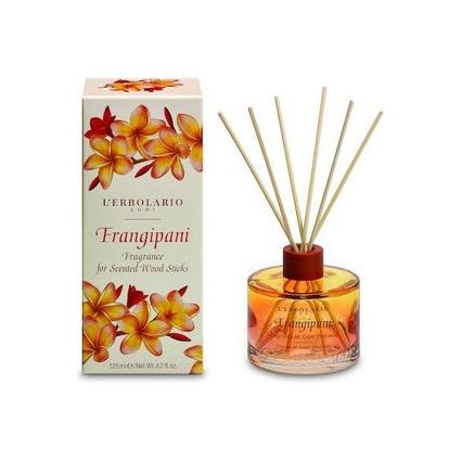 L' Erbolario Room Fragrance with Sticks Frangipani LE343 125ml 