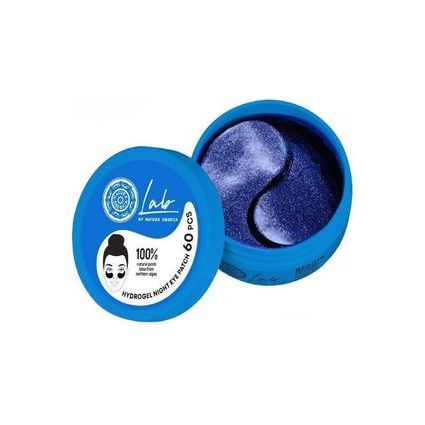 Natura Siberica Biome Hydrogel Night Μάσκα Ματιών για Ενυδάτωση / Λεύκανση 60τμχ