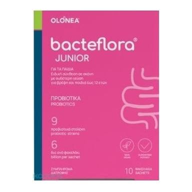 Olonea BacteFlora Junior Probiotics Powder with Neutral Flavor, 10 sachets 