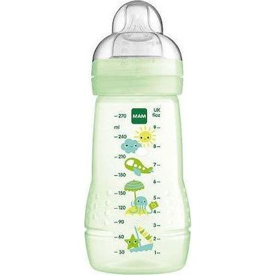 Mam Easy Active Plastic Bottle with Silicone Nipple 270ml for 2+ months 