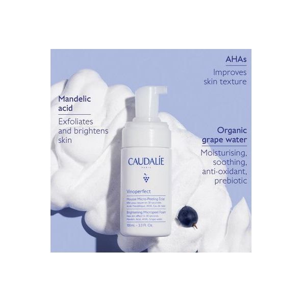 Caudalie Vinoperfect Brightening Micropeel Foam , 100ml