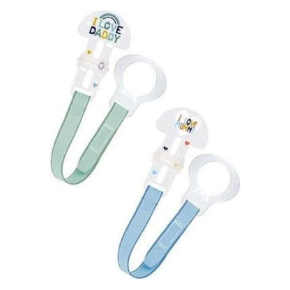 Mam Clip Set I Love Mummy &amp; Daddy 