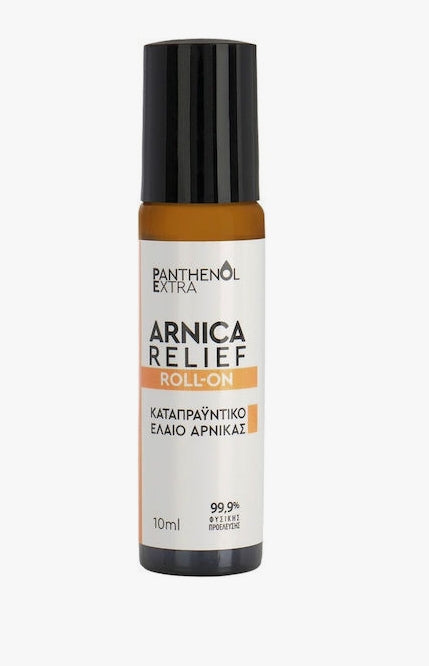 Panthenol Extra Arnica Relief Roll On Καταπραϋντικό Έλαιο για Χτυπήματα & Μώλωπες, 10ml