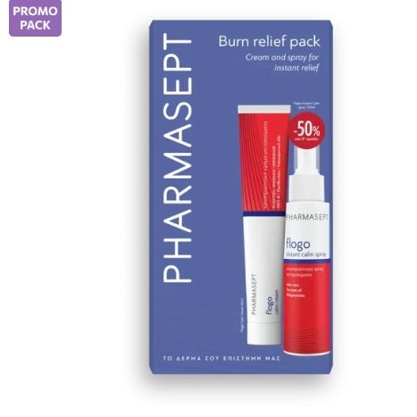 Pharmasept Promo Flogo Instant Calm Cream, 50ml & Spray, 100ml