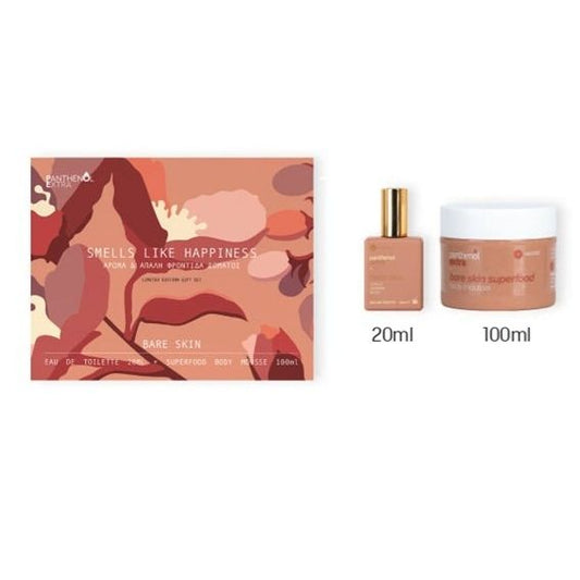 Panthenol extra Bare Skin promo eau de toilette 20ml με Body Mousse 100ml