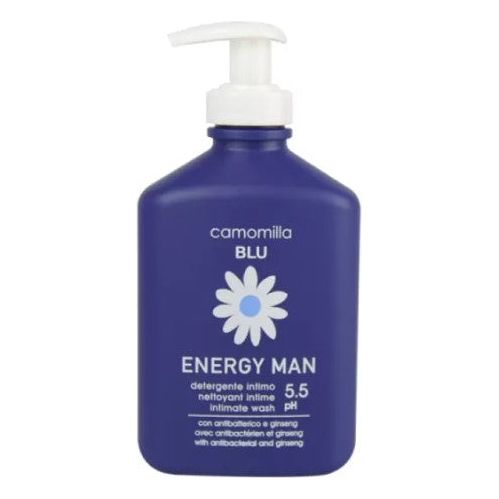 Camomilla Blu Intimate Wash Energy Man Ph 5.5 Λοσιόν Καθαρισμού για την Ευαίσθητη Περιοχή του Άνδρα 300ml