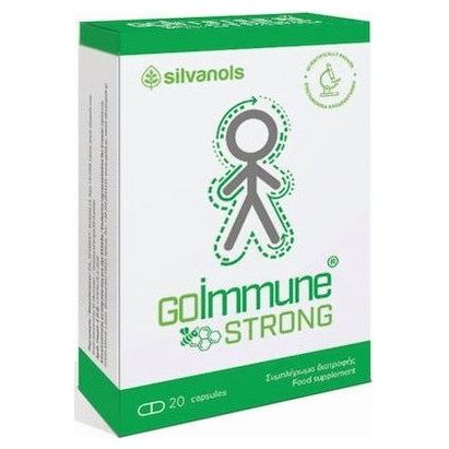 Uplab Pharmaceuticals GoImmune Strong Συμπλήρωμα για την Ενίσχυση του Ανοσοποιητικού 20 κάψουλες