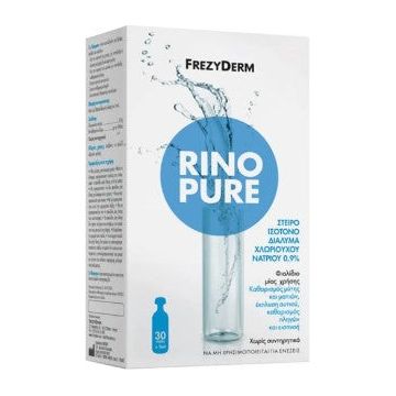 Frezyderm Rinopure Φυσιολογικός Ορός 30*5ml