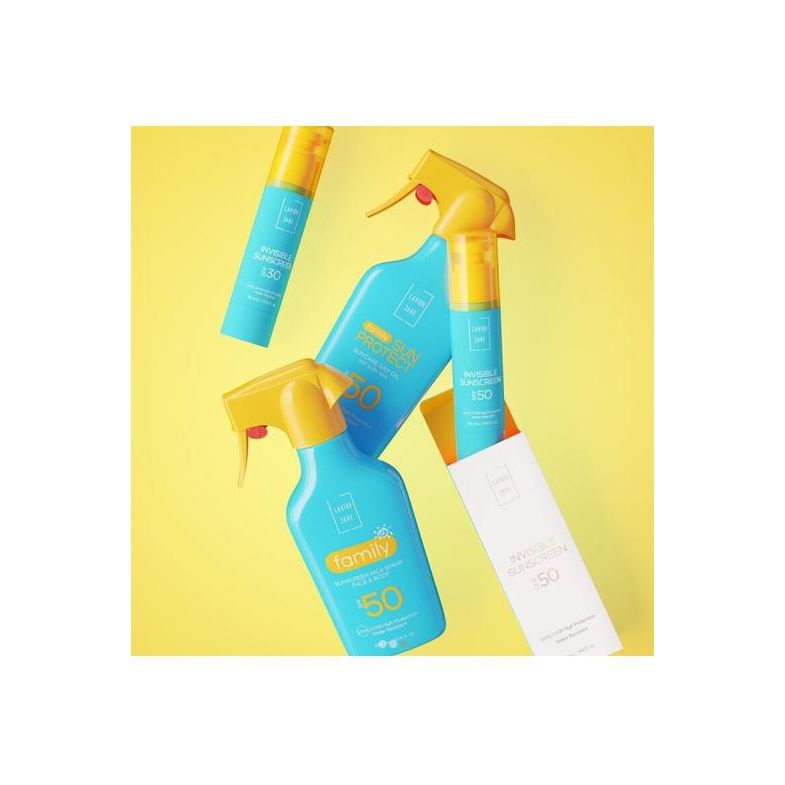 Lavish Care Family Αντηλιακό Λάδι Προσώπου και Σώματος SPF50 σε Spray 300ml