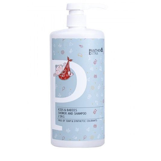 Panthenol Extra Παιδικό Σαμπουάν & Αφρόλουτρο σε Μορφή Gel 1000ml