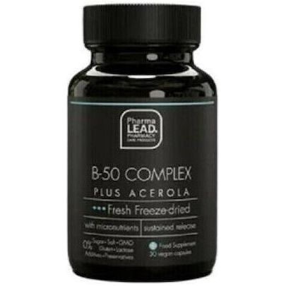 Pharmalead B-50 Complex Plus Acerola 30 κάψουλες
