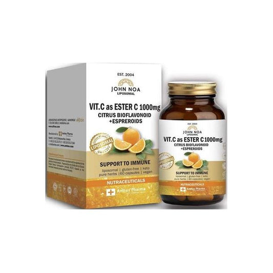 John Noa Liposomal Vitamin C as Ester C 1000mg 60 φυτικές κάψουλες