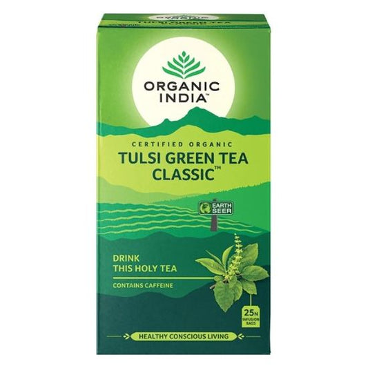 Organic India Πράσινο Τσάι 25 Φακελάκια