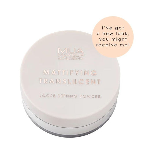 MUA PROFESSIONAL LOOSE SETTING POWDER - MATTIFYING TRANSLUCENT