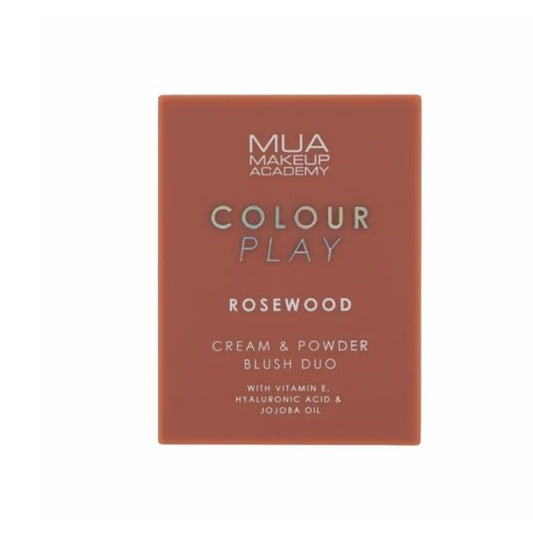 MUA Colour Play Cream & Powder Blush Duo  Color —  Rosewood