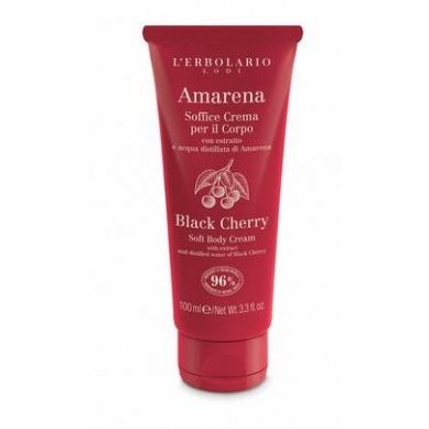 L' Erborario Amarena Soffice Crema per il Corpo Απαλή Κρέμα Σώματος 100ml