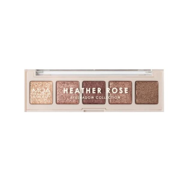MUA Greece 5 Shade Eyeshadow Palette Heather Rose