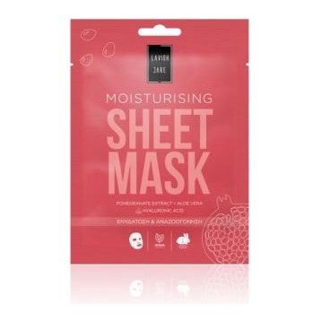 Lavish Care Moisturising Face Sheet Mask Μάσκα Προσώπου Ενυδάτωσης 25g