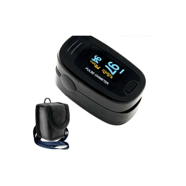 Contec CMS50N Finger Pulse Oximeter Black 