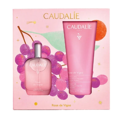 Caudalie Set Rose de Vigne Fresh Fragrance 50ml & Rose de Vigne Shower Gel 200ml