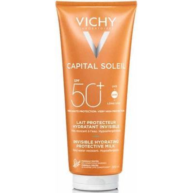 Vichy Capital Soleil Fresh Hydrating Milk Αδιάβροχη Αντηλιακή Κρέμα για το Σώμα SPF50 300ml
