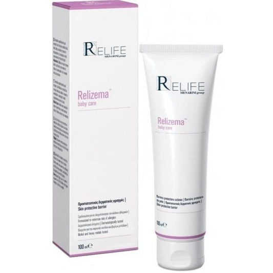 Relife Relizema Baby Care Cream Tube Καταπραϋντική Κρέμα Αλλαγής Πάνας, 100ml