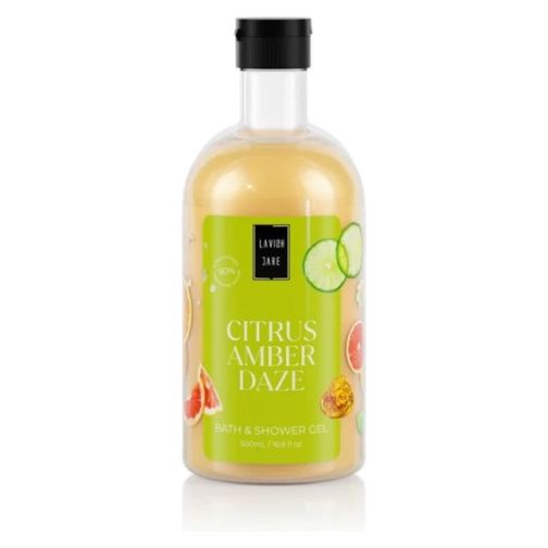 Lavish Care Citrus Amber Daze Bath & Shower Αφρόλουτρο Gel με Άρωμα Κίτρο 500ml