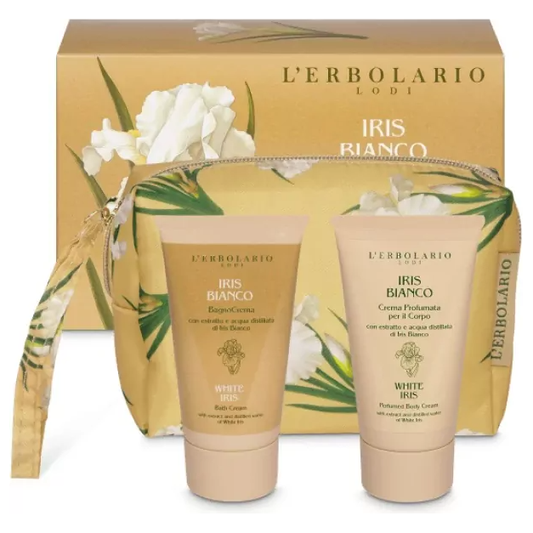 L' Erbolario Promo Iris Bianco Beauty Pochette Bud Αρωματική Κρέμα Σώματος 75ml & Κρέμα Καθαρισμού Σώματος 75ml