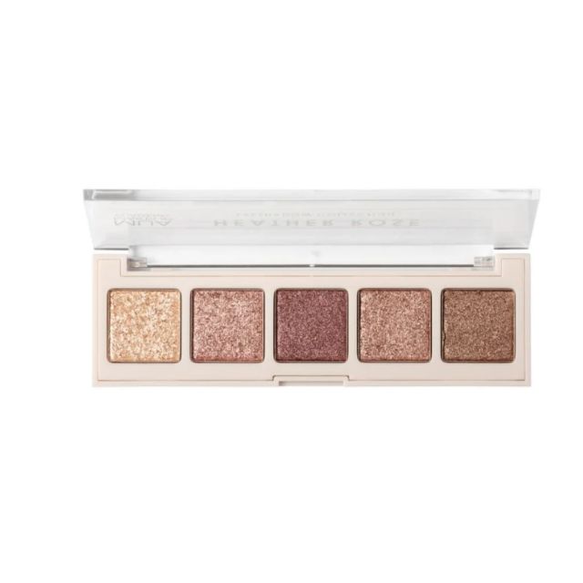 MUA Greece 5 Shade Eyeshadow Palette Heather Rose