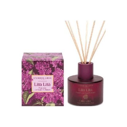 L'Erbolario Lillà Lillà Fragranza Per Legni Profumati Room Fragrance with Sticks (Lilac Flowers) 200ml