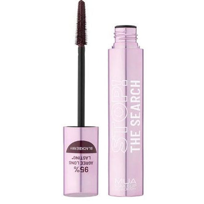 MUA STOP THE SEARCH MASCARA BLACKBERRY