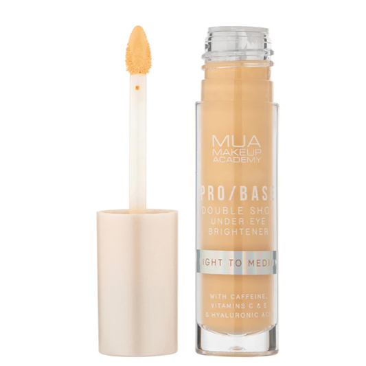 MUA DOUBLE SHOT UNDER EYE BRIGHTENER LIGHT/MEDIUM