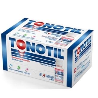 Tonotil με 4 Αμινοξέα & B12 Πόσιμο Συμπλήρωμα Διατροφής, 15 x 10ml