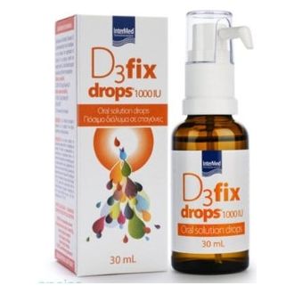 Intermed D3 Fix Drops 1000IU Συμπλήρωμα Διατροφής, 30ml