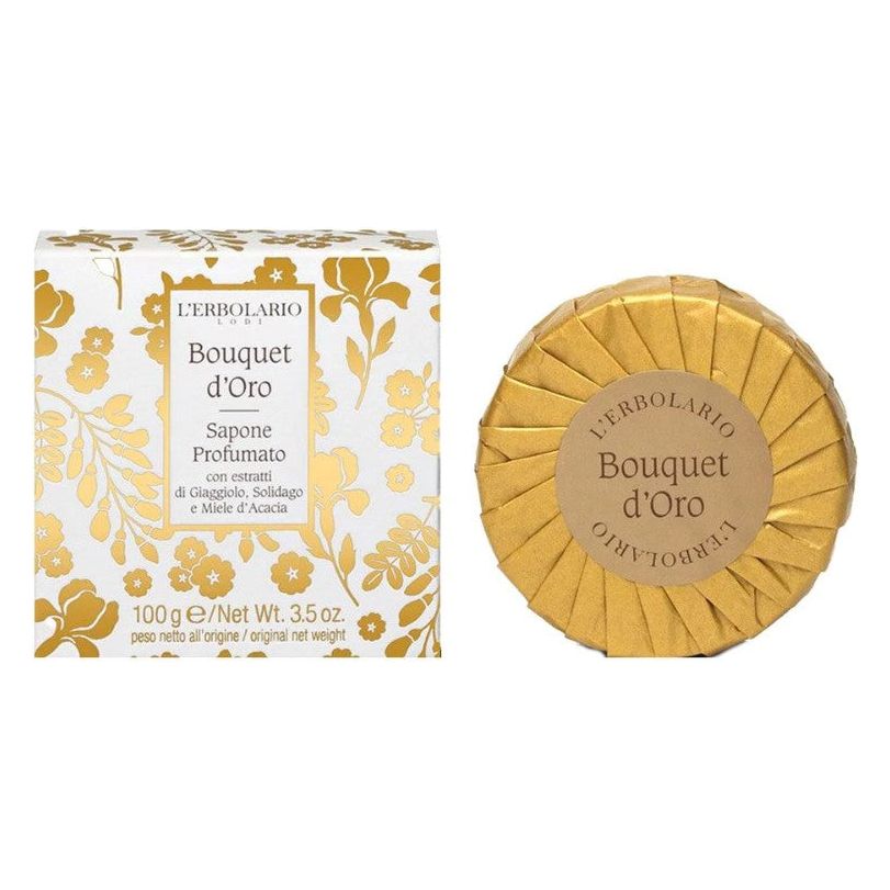 L' Erbolario Bouquet d’ Oro Perfumed Soap Αρωματικό Σαπούνι, 100gr