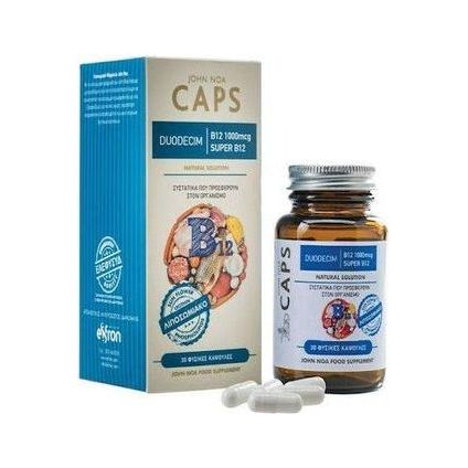 John Noa Caps Duodecim B12 1000 30 φυσικές κάψουλες
