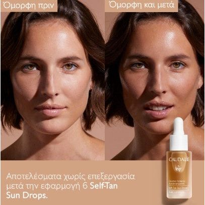 Caudalie Self-Tan Sun Drops for a radiant tan