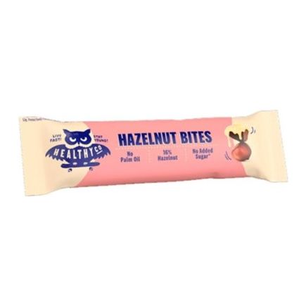 HealthyCo Hazelnut Bites Μπάρα με Κρέμα Φουντουκιού & Επικάλυψη Σοκολάτας, 21g