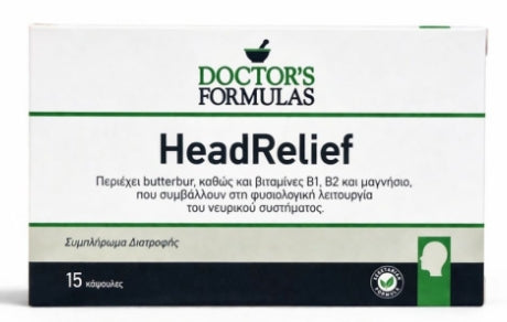 Doctor's Formulas Headrelief, 15caps