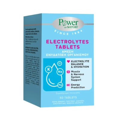 Power Health Electrolytes 60tabs