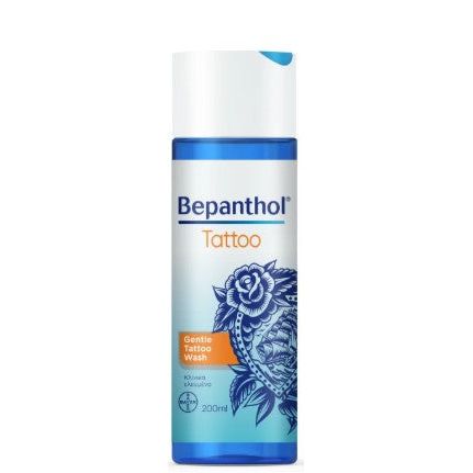 Bepanthol Tattoo Gentle Wash Απαλός Καθαρισμός για Τατουάζ 200ml